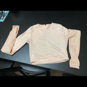 Cute crop top with back cut out